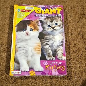 3 giant coloring & activity book